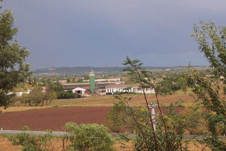 Panorama dalla casa