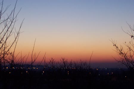 Panorama dalla casa